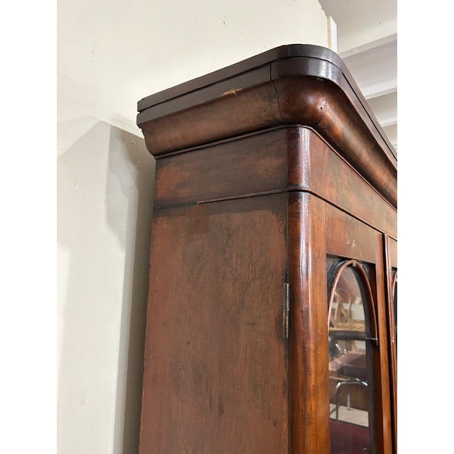 Antique Empire Display Cabinet For Sale - Image 9 of 16