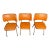 1970s B.Brody MCM Dining Chair Set For Sale