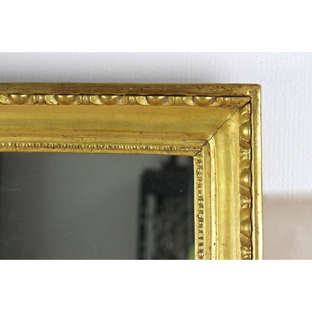 Early 19th Century Biedermeier Gilt Wall Mirror with Bulls Eye Bars, Austria, 1830s For Sale - Image 5 of 18