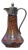 Glass & Metal Carafe from Pallme-King & Habel, 1900s For Sale