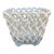 French Country Trompe l'Oeil Porcelain Rope Basket Cachepot For Sale