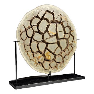 Septaria Nodule on Custom Stand For Sale