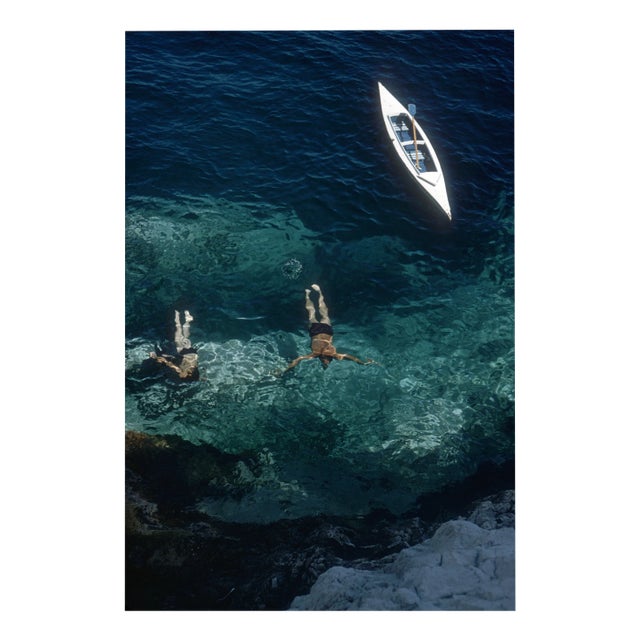Slim Aarons, Capri Holiday, 1958, Digital Color C-Print For Sale