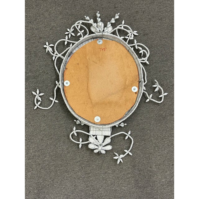 21st Century African Boho Hand Beaded Mirror For Sale - Image 4 of 6