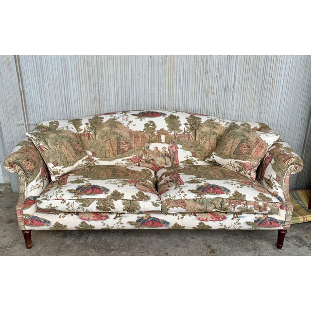 19th Century Pair of Antique Sofas in the Manner of Howard and Sons For Sale - Image 16 of 17