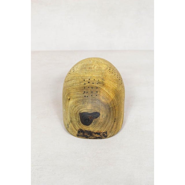Turkana Bowl in Handcarved Wood For Sale - Image 4 of 5