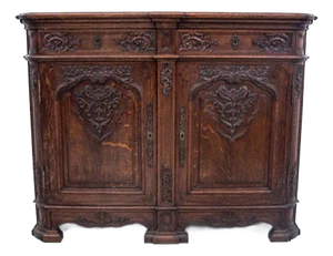 Oak Cabinet, France, 1920s