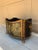 French Provincial John Richard Neoclassical Black and Gold Lion-Head Cachepot For Sale - Image 3 of 8