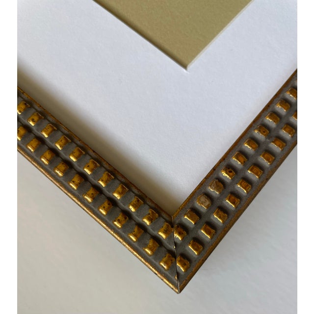 Contemporary 2026 "Edera" Abstract Minimalist Botanical Painting on Cotton Paper by Artist r.k. Red For Sale - Image 3 of 3