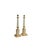 Gold Neoclassical Fluted Column Table Lamps with Laurel Wreath, 1970s, Set of 2 For Sale - Image 8 of 13