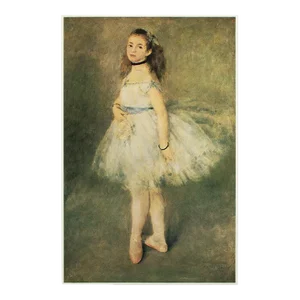 1977 After Auguste Renoir "The Dancer", Large Full-Color Print