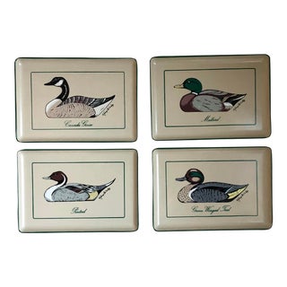1960s Set of 4 George Briard Duck Trays For Sale