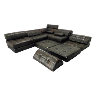 Modular DS-88 Sofa in Leather from de Sede, 1960, Set of 27 For Sale
