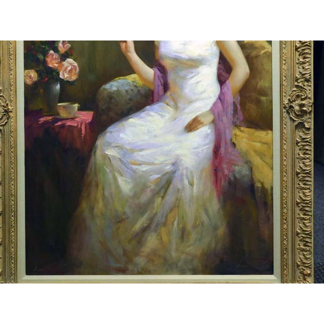 Ivan "The Rose" Giclee on Canvas Hand Signed With Custom Frame Make an Offer For Sale In Denver - Image 6 of 11