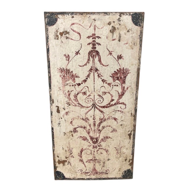 Imbue your living space with a sophisticated touch of old-world charm using this striking vintage wooden wall panel....