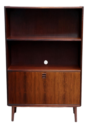 Vintage Danish Rosewood Bookcase, 1960s