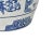 Vintage Chinese Blue and White Porcelain Garden Stool Shouxing Peach Longevity Motif 13" For Sale In San Francisco - Image 6 of 7
