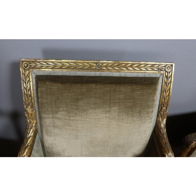 Directoire Period Living Room Set, Set of 4 For Sale - Image 4 of 15