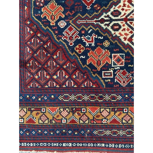 French Shiraz Style Rug For Sale - Image 10 of 17