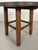 Brutalist Oak Pedestal Table attributed to Charles Dudouyt, 1940s For Sale - Image 11 of 15