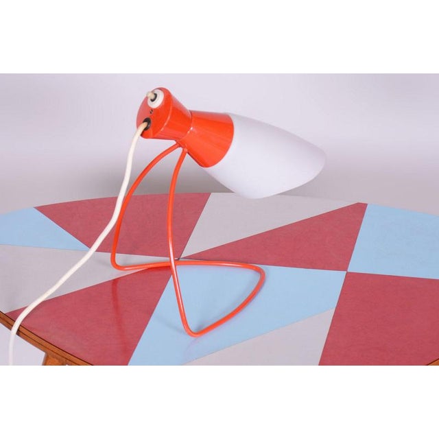 Black Mid-Century Czech Table Lamps attributed to J. Hůrka for Napako, 1950s, Set of 2 For Sale - Image 8 of 15