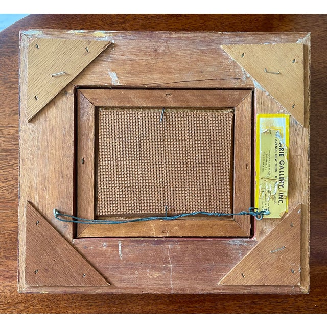 Modern Miniature Continental Still Life With Guitar For Sale In New York - Image 6 of 6