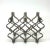 Mid-Century Modern Relocation Super Sale! 1960s Style Grey Tinted Lucite Wine Rack For Sale - Image 3 of 9