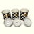 3 New MacKenzie Childs Courtly Check Large Enamel Metal Canisters For Sale In Los Angeles - Image 6 of 8