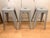 Metal Tolix Marais H65 Steel Counter Stools by Xavier Pauchard, Set of 3 For Sale - Image 7 of 12