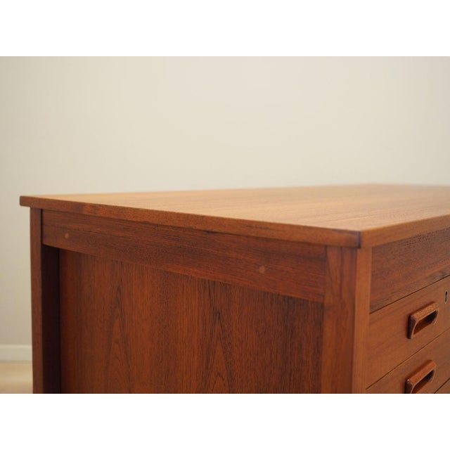 Vintage Danish Teak Desk, 1970s For Sale - Image 11 of 14