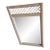 1990s Henry Link Wicker Mirror For Sale