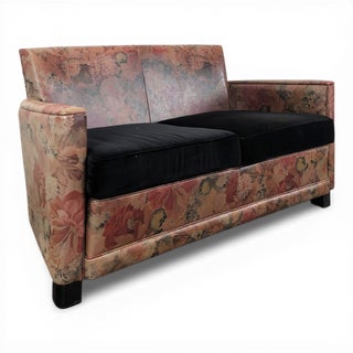 Sofa with Floral Upholstery from Roche Bobois For Sale