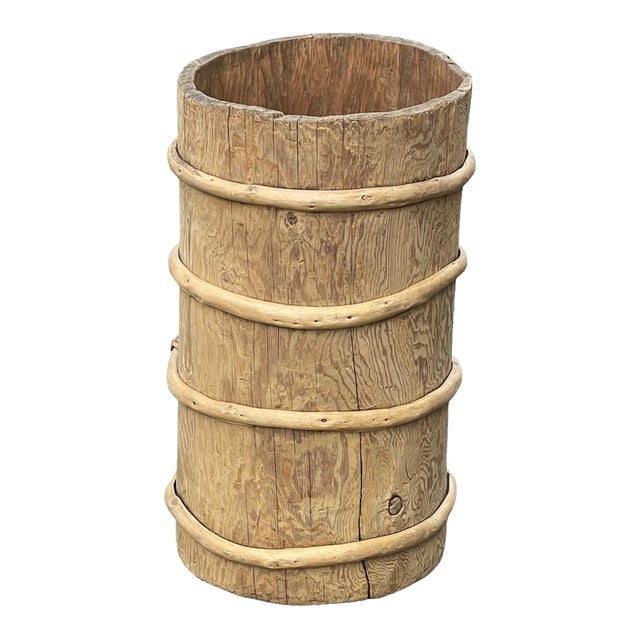 Vintage Wooden Planter For Sale