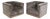 Pair Four Hands Tufted Velvet Maxx Lounge Chairs For Sale