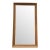 Bespoke Giltwood Beveled Floor Mirror For Sale
