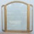 Metal 1980s Gilt Metal and Glass Fire Screen For Sale - Image 7 of 9