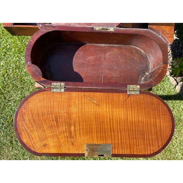 Louis XV Marquetry Dressing Table For Sale - Image 10 of 13