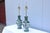 Metal Chinese Porcelain Baluster Vase Table Lamps 19th-Century Famille Verte, a Pair For Sale - Image 7 of 17