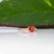 Orange 1.4Ct Padparadscha Sapphire Ring With Natural Diamond Accents: Solid 14k Gold, Size 6.75 For Sale - Image 8 of 10