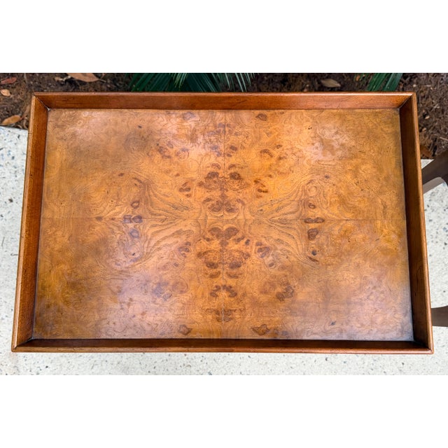 1960s Vintage Baker Furniture French Provincial Louis XV Style Nightstands, Side Tables For Sale - Image 5 of 9