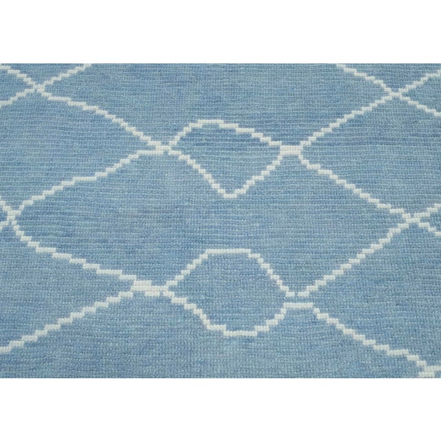 Turkish Tulu Handmade Rug 8'7" x 11'10" #18564 For Sale In Houston - Image 6 of 8