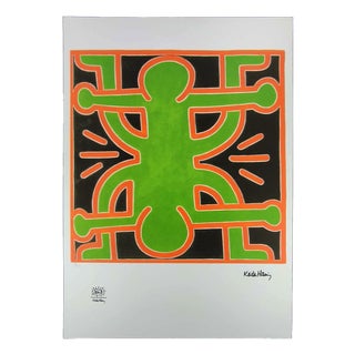 After Keith Haring, Figurative Composition, 1990s, Limited Edition Lithograph For Sale
