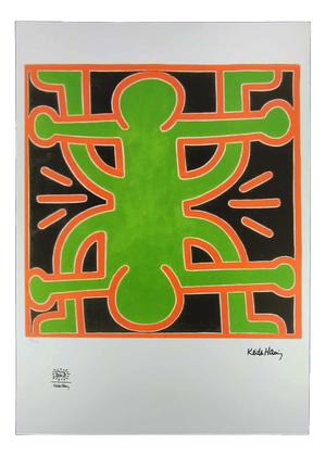 After Keith Haring, Figurative Composition, 1990s, Limited Edition Lithograph
