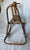 Shabby Chic Vintage Rattan Caned Seat Rocking Horse For Sale - Image 3 of 7
