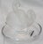 A lovely pair of swans are the focal point of this crystal ring dish by Lalique of France. This dish is named Deux Cygnes....