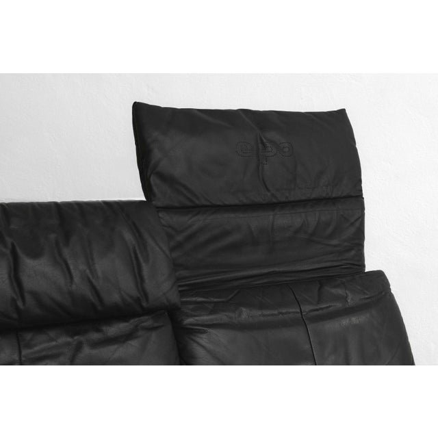 Lugano Two-Seater Leather Sofa from Erpo For Sale - Image 9 of 11