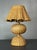 Mid-Century French Rattan Wicker Mushroom Table Lamp, 1960s For Sale - Image 4 of 14