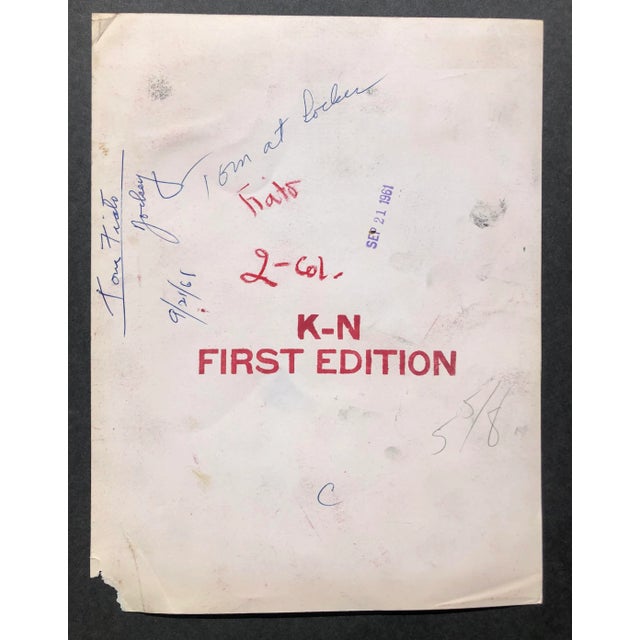 Figurative 1961 Jockey Equestrian Black and White Photograph For Sale - Image 3 of 3