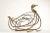 High Quality Brass Goose Or Swan-Form Magazine Rack, Attributed To Maison Jansen