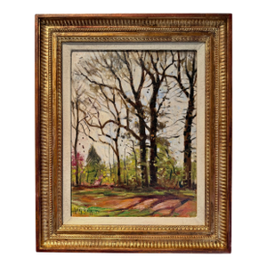 Guy Carleton Wiggins (1883-1962), Trees in Landscape